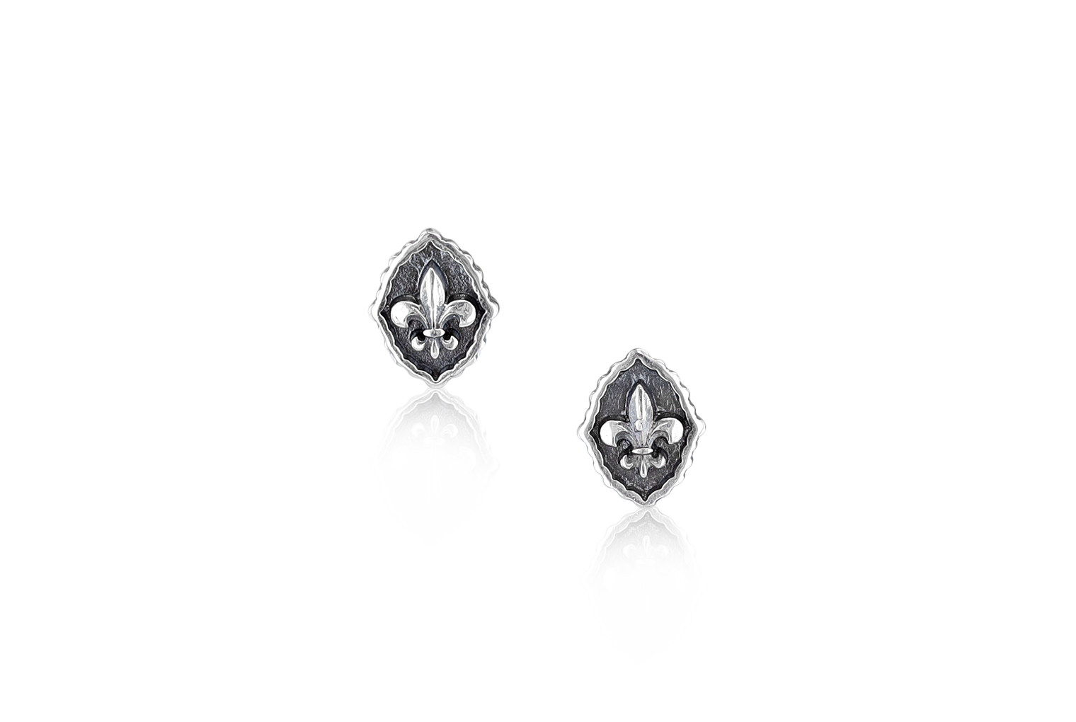 Heirloom Fleur de Lis Earrings