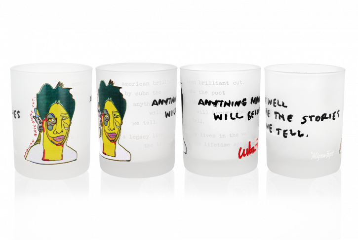 Cubs The Poet American Brilliant Cut Glasses