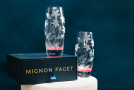 view01 thumbnail image for Jasmine Stemless Champagne Flutes in Hand Cut Crystal