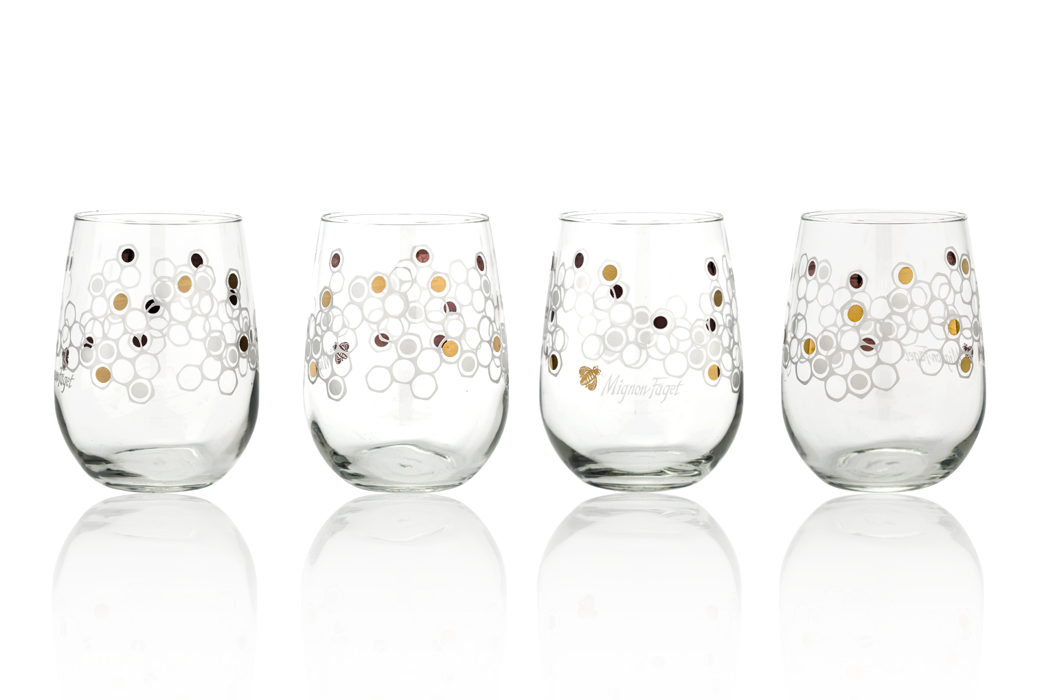 HIVE Stemless Glasses