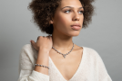 view01 thumbnail image for Fleur de Lis Pearl Moonstone Necklace