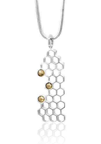 HIVE Jeweled Pendant