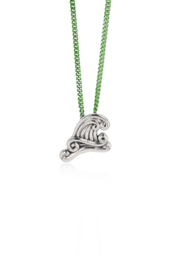Tulane Wave Pendant