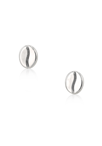 Coffee Bean Earstuds