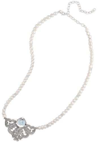 Scrollwork Doublet Necklace