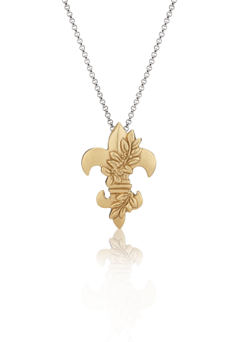 Jasmine Fleur de Lis Pendant