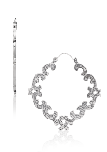 Renaissance Scrollwork Earhoops