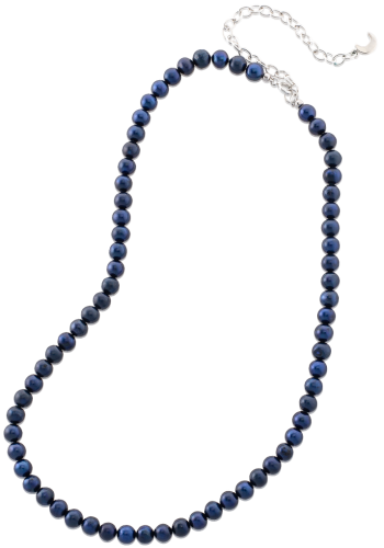 Limited Edition Midnight Blue Freshwater Pearl Chain