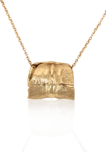 Banana Leaf Ring Pendant