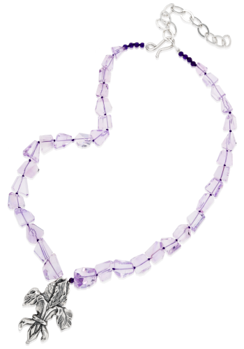 Limited Edition Iris Amethyst Necklace