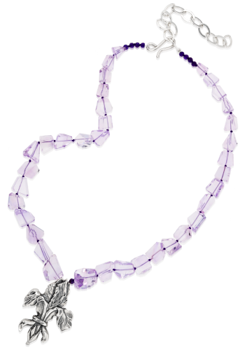 Limited Edition Iris Amethyst Necklace