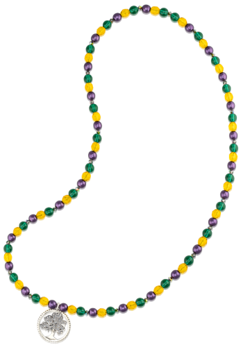 Limited Edition Parade Route Mardi Gras Bead Necklace