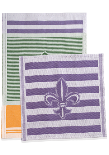 Mardi Gras Hand Towel Set