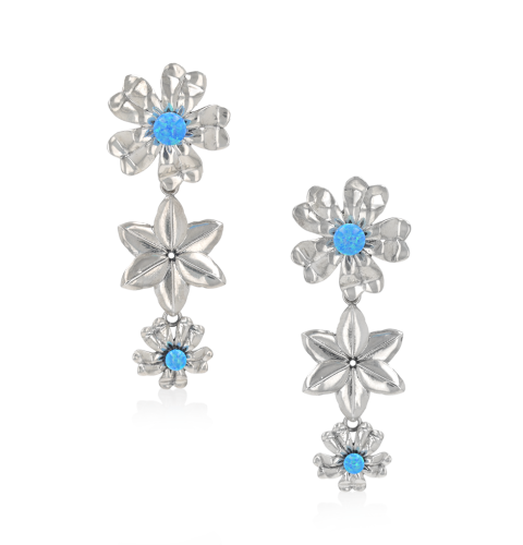 Float Flower Convertible Earrings