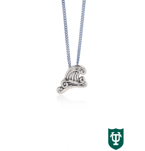 Tulane Wave Pendant