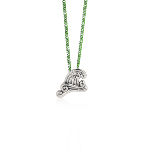Tulane Wave Pendant