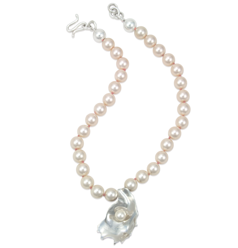 Oyster Cream Pearl Necklace