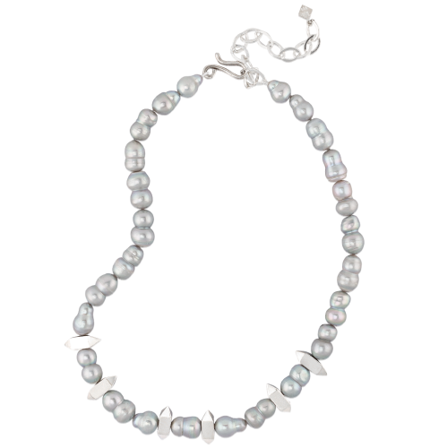 Pylon Pathway Freshwater Pearl Necklace